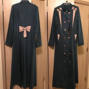 Long turkuaz coat by Aida